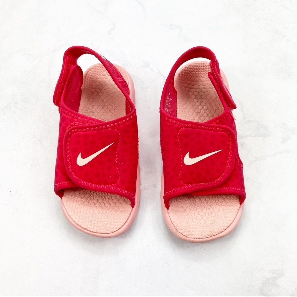 [Nike] Girls Pink Slides